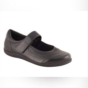 DAVID TATE MARY JANE BRENNA NAPPA LEATHER SHOES 9 WIDE NEW